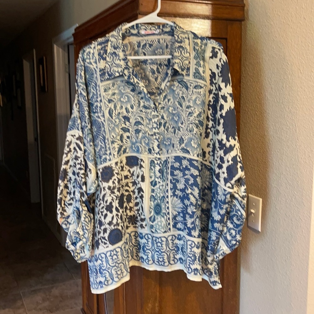 Johnny Was blouse excellent condition